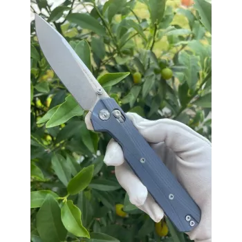 Nóż KNIVESPL The First Blue G10 14C28N