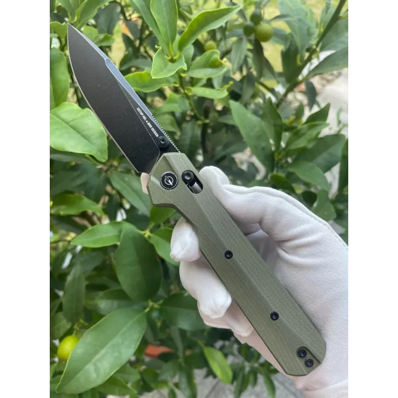 Nóż KNIVESPL The First OD Green G10 14C28N
