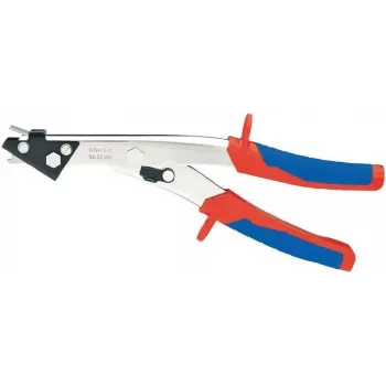 KNIPEX Nibler do blachy 90 55 280 - 280 mm, tnie stal do 1,2 mm, miedź/aluminium do 1,7 mm, tworzywo sztuczne do 2,0 mm