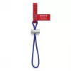 KNIPEX Pasek do mocowania narzędzi 00 50 11 T BK - 1,5 m linka PU z karabińczykiem z blokadą, maks. 1,5 kg