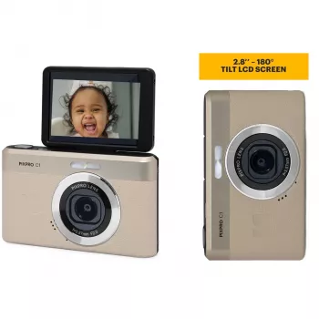 KODAK PIXPRO C1 Aparat kompaktowy z ekranem mobilnym C1 Beżowy