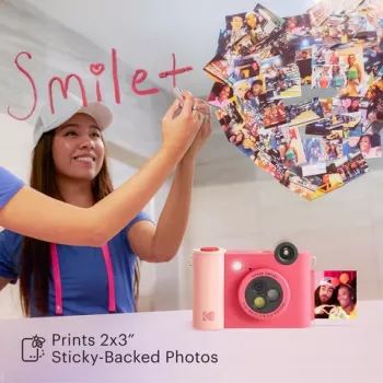 Kodak SMILE+ Aparat do zdjęć natychmiastowych, 2x3 inch, Fuchsia