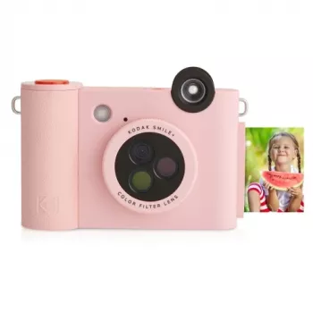 Kodak SMILE+ Aparat natychmiastowy z drukarką, 2x3 cale, różowy (SPEC)