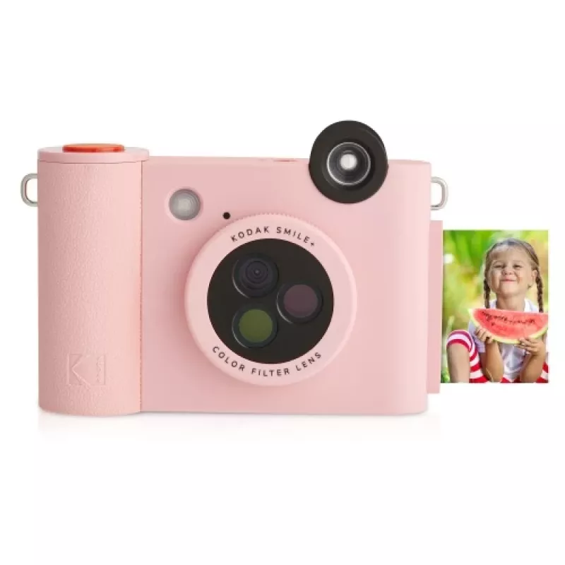 Kodak SMILE+ Aparat natychmiastowy z drukarką, 2x3 cale, różowy (SPEC)