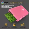 KODAK STEP Instant Mobile Photo Printer - ZINK 2x3 inch - 1 ppm - Bluetooth - Pink