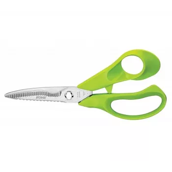 KOHE KAKS-6174 5-in-1 Multifunctional Kitchen Scissors, Lime Green