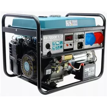 KÖNNER & SÖHNEN Generator Benzynowy 5.0kW 230/400V Rozruch Elektryczny AVR VST KS7000E-1/3