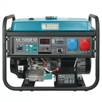 KÖNNER & SÖHNEN Generator Benzynowy 5.0kW 230/400V Rozruch Elektryczny AVR VST KS7000E-1/3