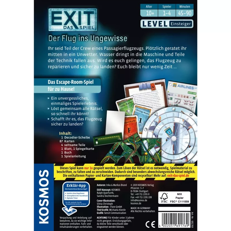 KOSMOS EXIT: The Game – The Flight into the Unknown
