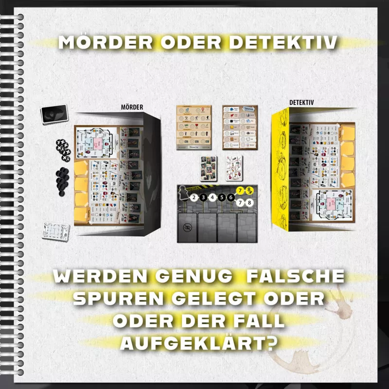 KOSMOS Perfect Murder Murder Mystery Game