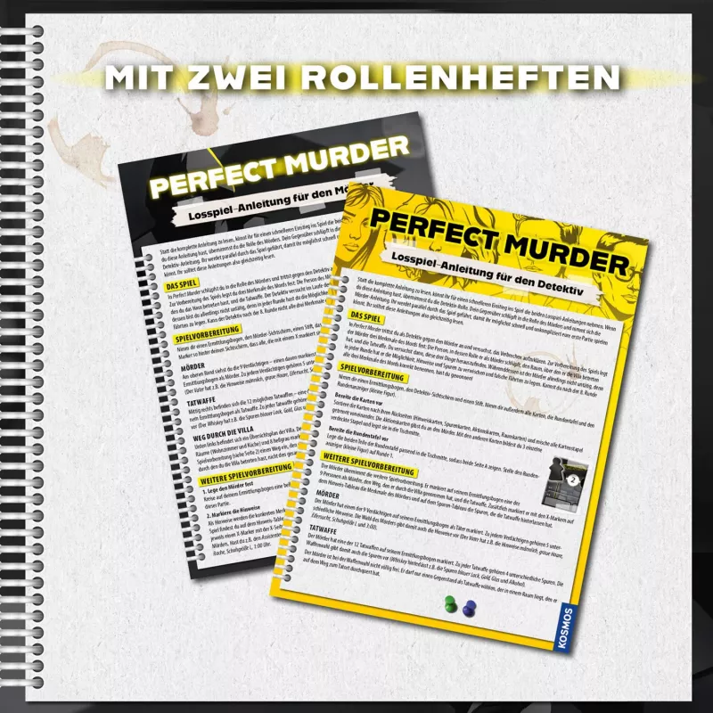 KOSMOS Perfect Murder Murder Mystery Game
