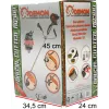 KOSS Spalinowa Podkaszarka z Żyłką DEMON RQ580 – 51.7 cm³ 2-Suw, 5.2 KM, Podwójna Głowica z Dosypywaniem, Uchwyt Rowerowy