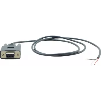 Kramer Electronics C-D9F/OPEN kabel sterujący RS-232, DB9 żeńskie do otwartego końca, 3 m, czarny 95-0210010