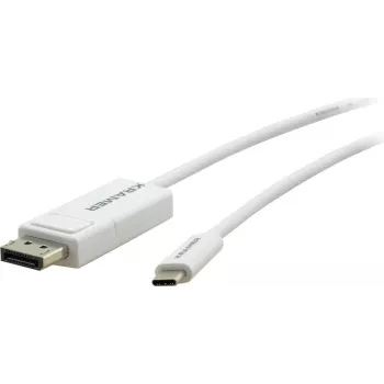 Kramer Electronics C-USBC/DPM-6 kabel adapter USB-C na DisplayPort, 1,8 m, biały 99-97211206