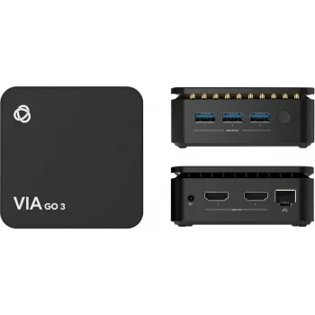 Kramer Electronics VIA GO3 Bezprzewodowy System Prezentacyjny 4K (16 GB, HDMI, Wi-Fi, AirPlay, Miracast, Google Cast)