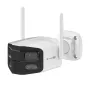 Kruger&Matz Connect C130 Zewnętrzna kamera Wi-Fi Pan-Tilt 4MP z Tuya Smart Life, IP66, noktowizja, dwukierunkowy dźwięk