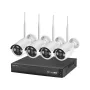 Kruger&Matz Connect C200 Tuya WiFi Monitoring Kit – Smart Home Alarm System with Gateway, PIR Motion Sensor, Door/Window Sensor and Remote Control