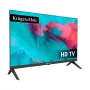 KRUGER & MATZ KM0224-T1 24 inch HD Ready LED TV z DVB-T2 H.265/HEVC, adapterem samochodowym 12V, 2x HDMI, USB PVR, tryb hotelowy