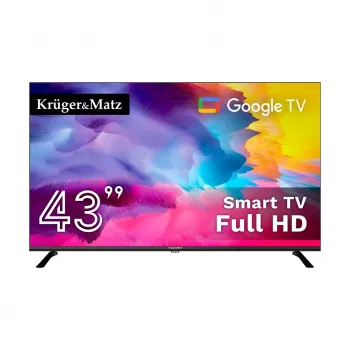 Kruger&Matz KM0243FHD-G2 43 inch Full HD Google TV z DVB-T2/S2/T/C H.265 HEVC