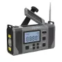 Kruger & Matz KM0838 Solar Powered Emergency Radio with 10000mAh Power Bank, LED Flashlight, Dynamo Crank, AM/FM/NOAA, SOS Alarm