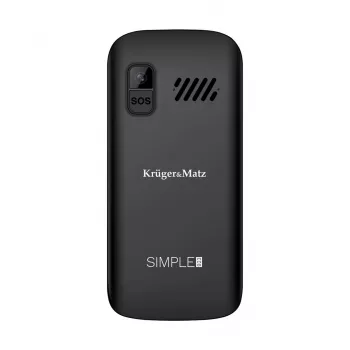 Kruger&Matz Simple 923 4G GSM telefon komórkowy dla seniorów - czarny