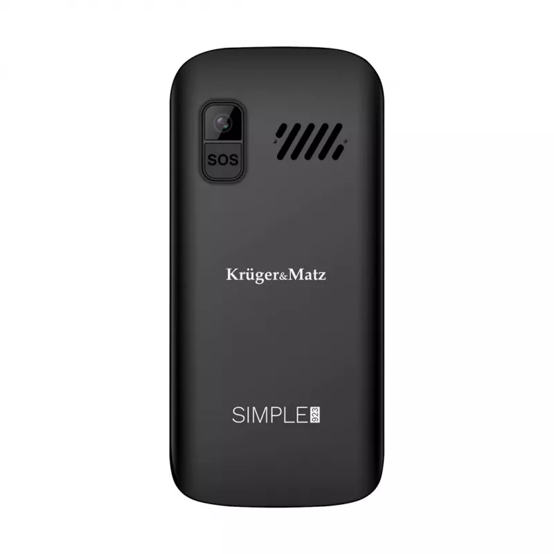 Kruger&Matz Simple 923 4G GSM telefon komórkowy dla seniorów - czarny