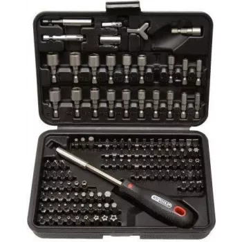 KS TOOLS zestaw bitów CLASSIC 1/4 cala, 122 elementy (911.2085)