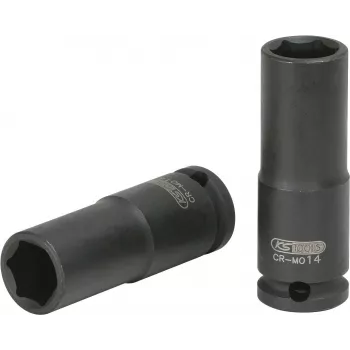KS TOOLS 3/8 cala sześciokątna nasadka udarowa, długa, 17mm (515.1617)