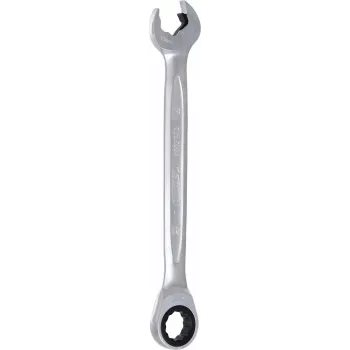 Klucz nasadowy grzechotkowy płasko-oczkowy KS TOOLS DUO GEARplus 24 mm z grzechotką w kluczu płaskim 503.5224