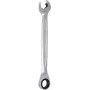 Klucz nasadowy grzechotkowy płasko-oczkowy KS TOOLS DUO GEARplus 24 mm z grzechotką w kluczu płaskim 503.5224