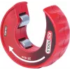 KS TOOLS Nożyce do rur miedzianych z mechanizmem zapadkowym 3-28 mm, szybkie zwalnianie, czerwono-czarne (104.2028)