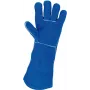 KS TOOLS Rękawice spawalnicze skórzane długie, XL (985.7040)
