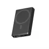 KSIX Magnetic Powerbank 10000 mAh 22.5W, Czarny