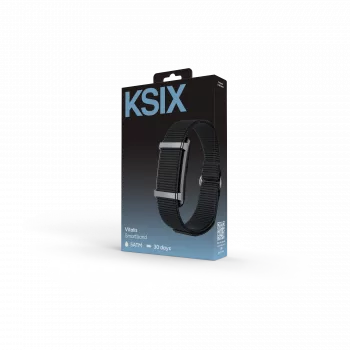 KSIX Smart Bracelet VITALIS, Czarny