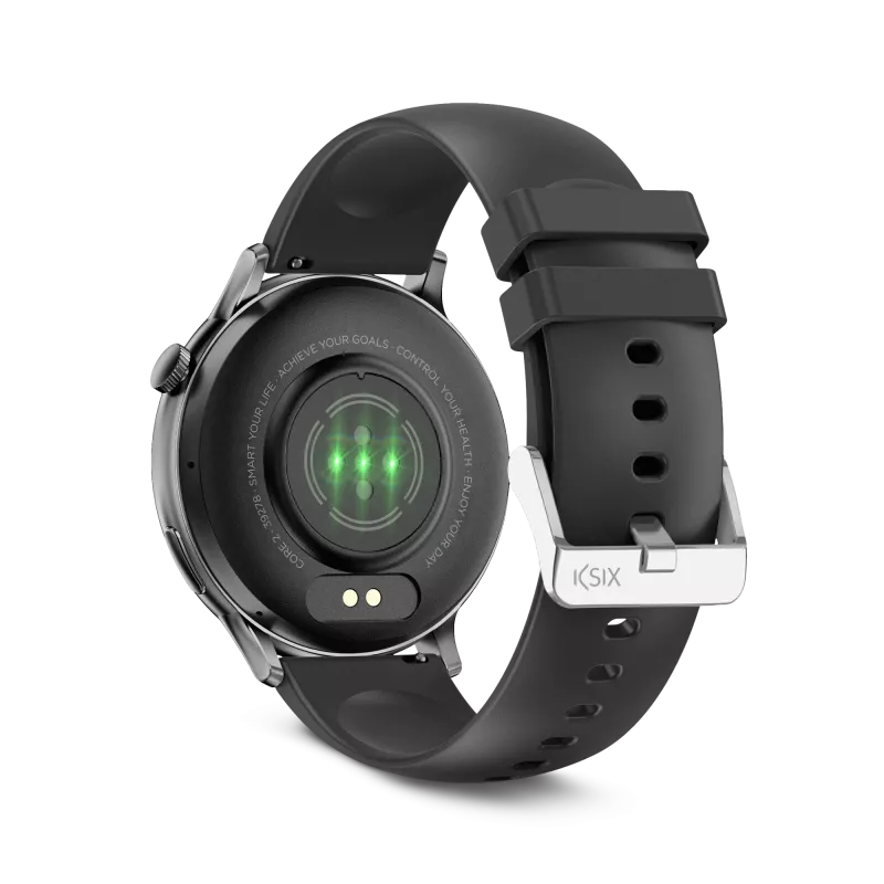 KSIX Smartwatch CORE 2, Czarny