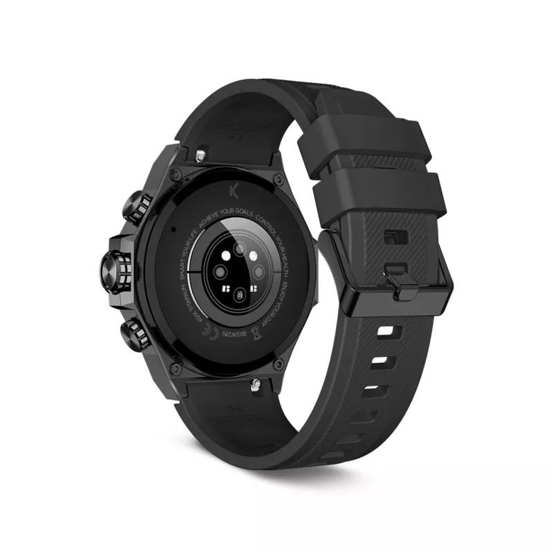 KSIX Smartwatch TITANIUM, Czarny