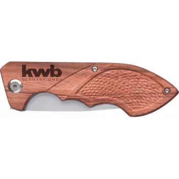 kwb 021990 Nóż składany EDC brązowy - stal nierdzewna
