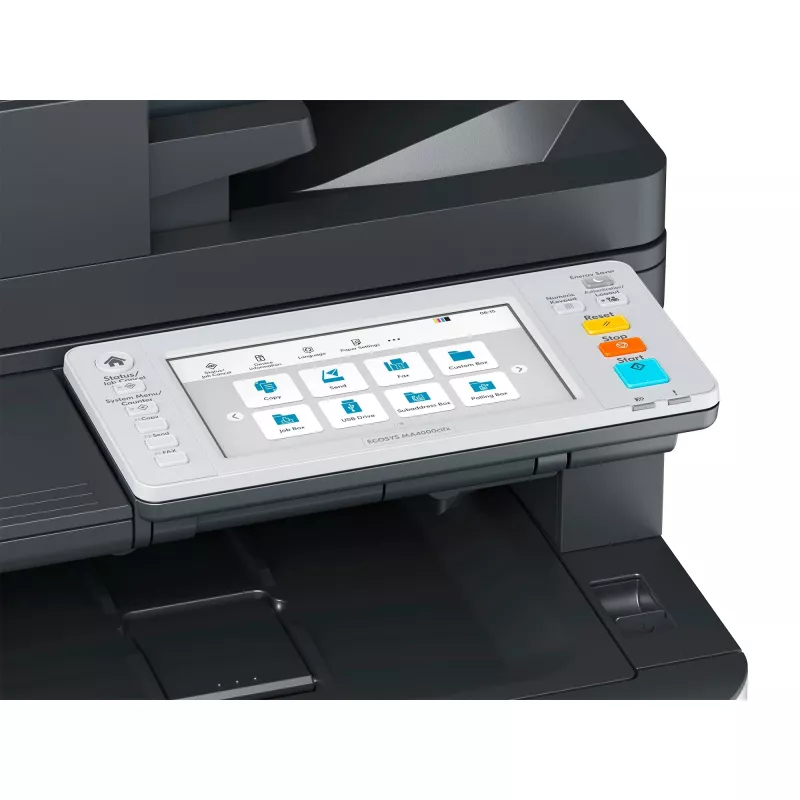 Kyocera ECOSYS MA4000CIFX/Plus A4 kolorowa laserowa drukarka wielofunkcyjna (druk, kopiowanie, skanowanie, faks) z 3-letnią gwarancją on-site