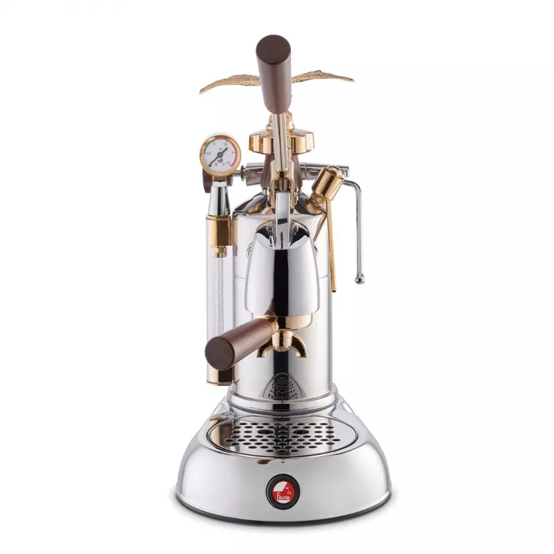 Ekspres do kawy La Pavoni LPLEXP01EU Manual Lever Espresso Machine Expo 2015 Złoto-Chrom, 1,6 l, 950 W