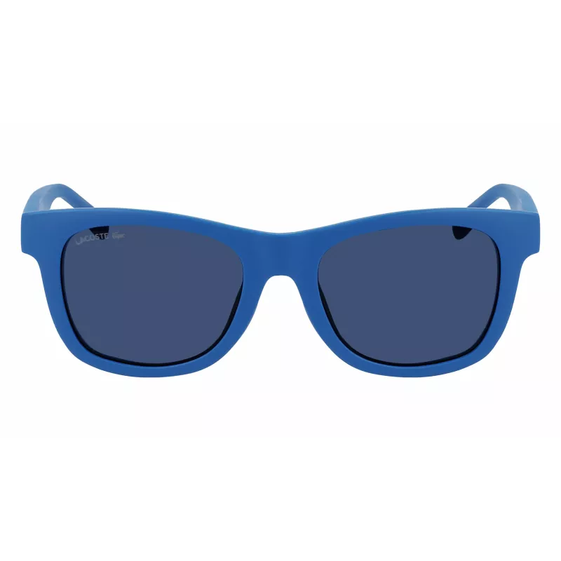 Okulary przeciwsłoneczne dziecięce Lacoste L3643SRG-424 Niebieska oprawka Szare szkła 48/17/130 mm