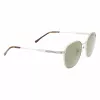 Lacoste L251S-40 Unisex Okulary Przeciwsłoneczne Prostokątne Ciemnoniebieska Oprawka Szare Szkło 52mm