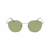 Lacoste L251S-40 Unisex Okulary Przeciwsłoneczne Prostokątne Ciemnoniebieska Oprawka Szare Szkło 52mm