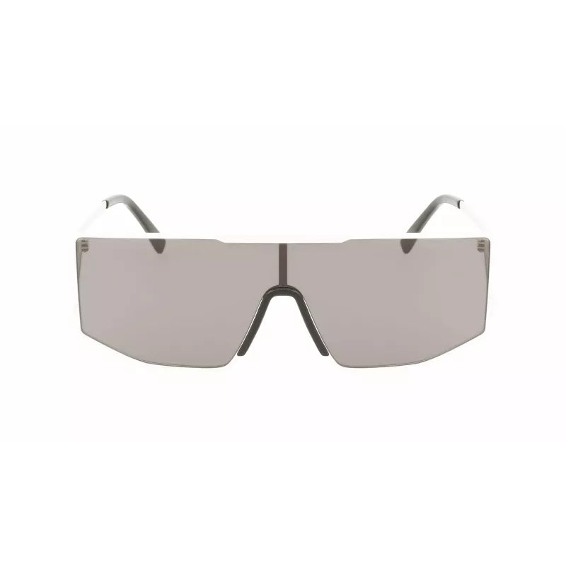 LACOSTE L253S-6219101 Unisex Prostokątne Okulary Przeciwsłoneczne 62/19/150 mm Czarny/Szary