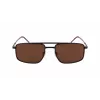 Okulary przeciwsłoneczne męskie Lacoste L255S-5619201 - oprawka Havana/Żółw, zielone szkła, 56/19/145 mm