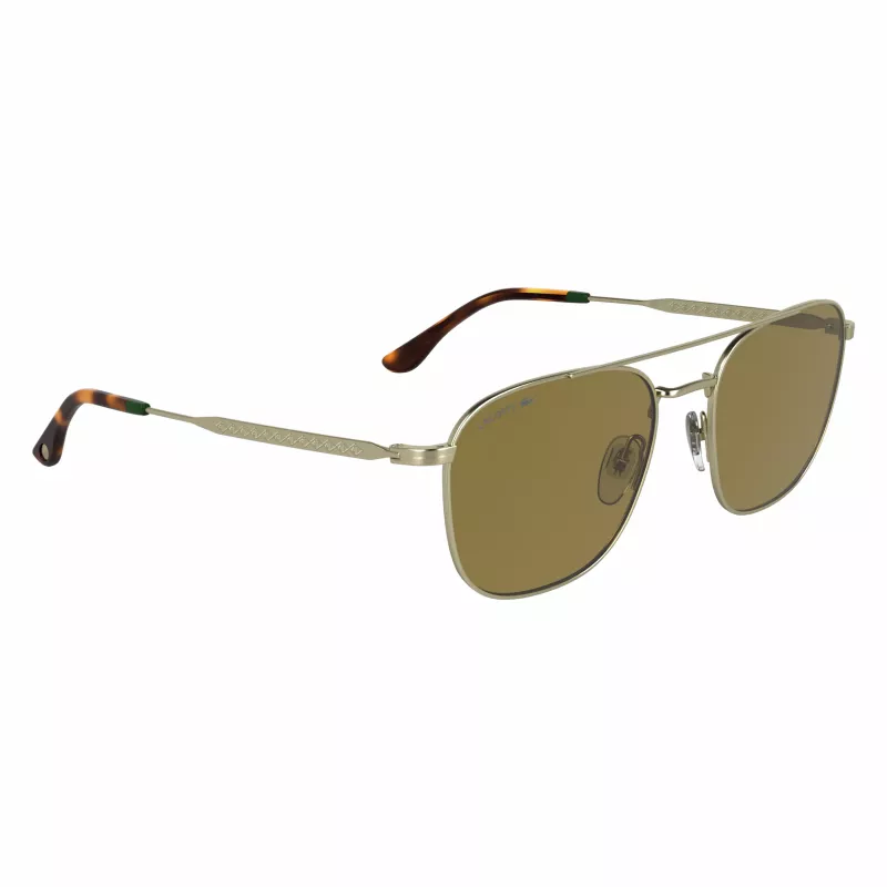 LACOSTE L269S-710 Okulary przeciwsłoneczne Unisex Havana Green 55/19/145 mm