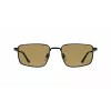Okulary przeciwsłoneczne LACOSTE L277S-5519002 męskie prostokątne - czarna oprawka acetatowa, szare soczewki poliwęglanowe, ochrona UV400