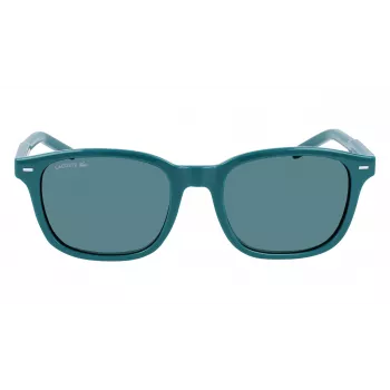 Lacoste L3639S-466 Męskie Kwadratowe Niebieskie Okulary Przeciwsłoneczne 49/18/135 mm