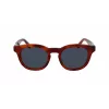 Okulary przeciwsłoneczne Lacoste L6006S-218 dla mężczyzn, oprawka Havana, soczewki szare 49mm
