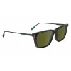 Okulary przeciwsłoneczne Lacoste L6017S5517240 Havana prostokątne dla mężczyzn - brązowe soczewki 55/17/145 mm