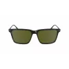 Okulary przeciwsłoneczne Lacoste L6017S5517240 Havana prostokątne dla mężczyzn - brązowe soczewki 55/17/145 mm